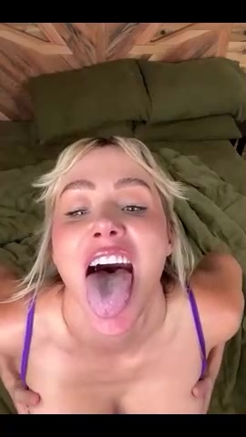Sara Underwood Cumshot in mouth Onlyfans Leaked