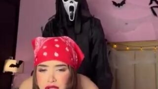 Sofia Rodriguez Halloween HOT Sex Tape Blowjob Doggy
